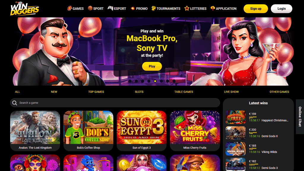 Win Diggers Casino 2025